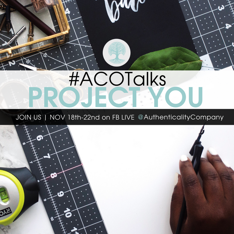 #ACOTalks Project YOU + GIVEAWAY!