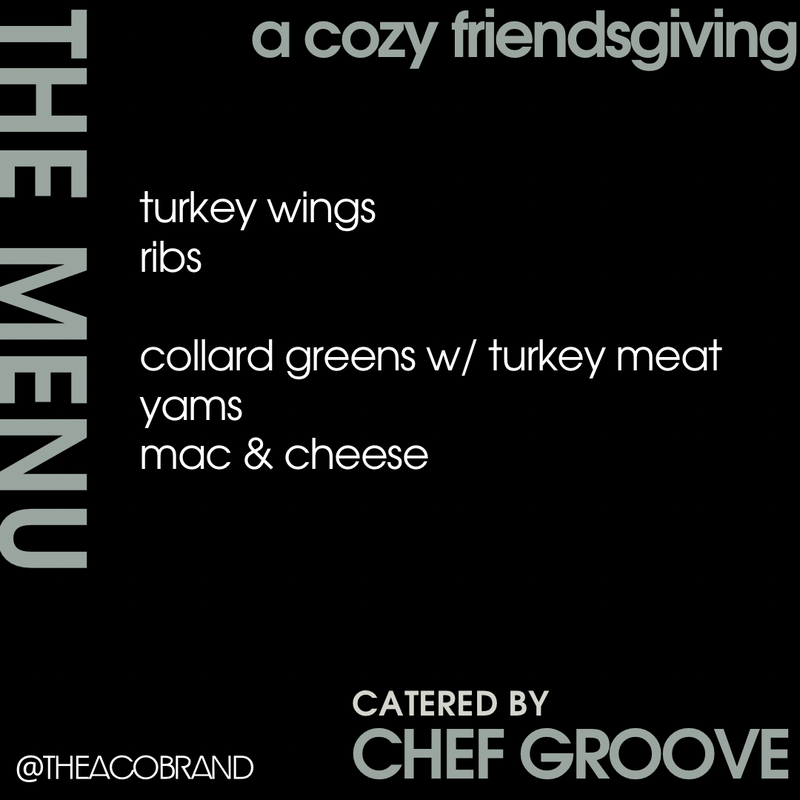 A Cozy Friendsgiving