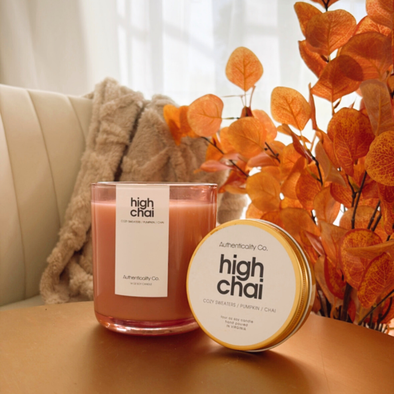 High Chai Candle